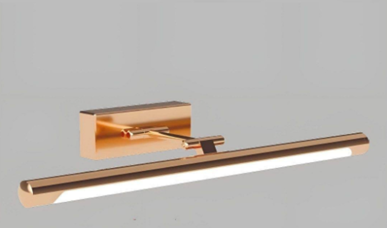 YCL 7W LED TABLO APLİK GÜNIŞIĞI BAKIR KAPLAMA 595LM - 3200K