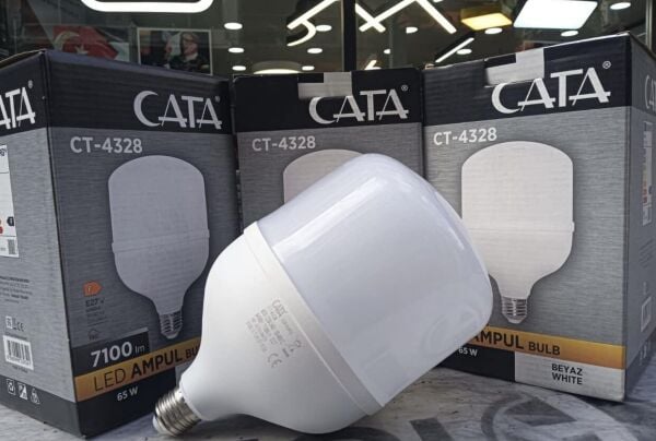 CATA 65W TORCH LED AMPUL 7100LM BEYAZ-6400K
