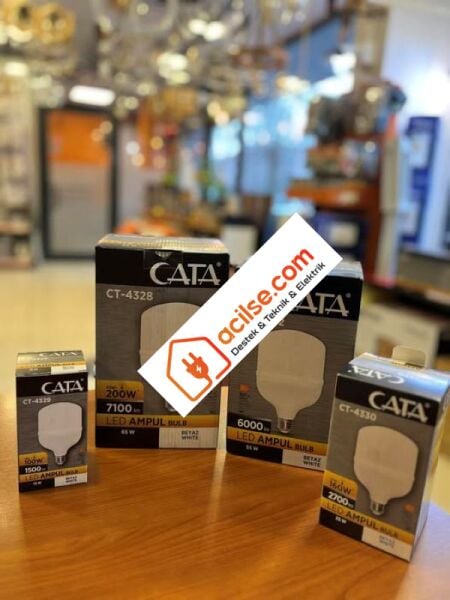 CATA 65W TORCH LED AMPUL 7100LM BEYAZ-6400K