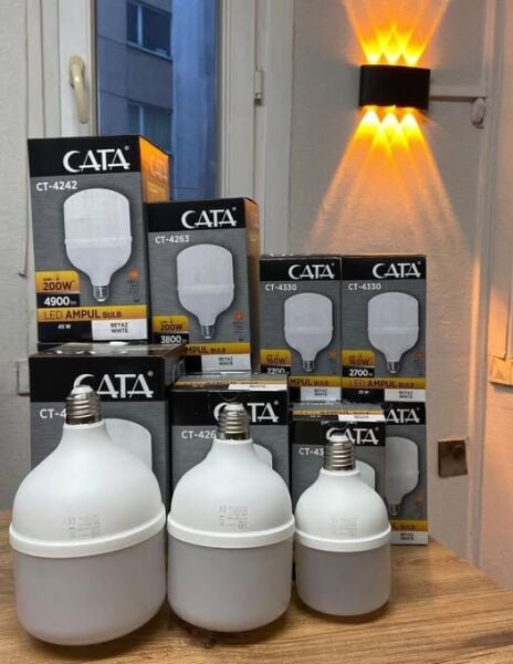 CATA 35 W TORCH LED AMPUL 3800 LM-6400K-Beyaz Işık
