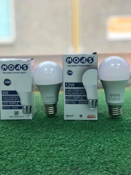 NOAS 9W LED AMPUL 810LM-6500K BEYAZ