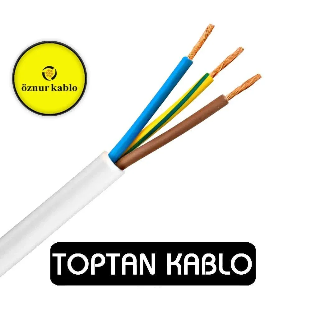 ÖZNUR KABLO TTR 3X2.5 mm %100 BAKIR