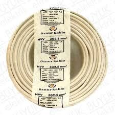 ÖZNUR KABLO TTR 3X2.5 mm %100 BAKIR