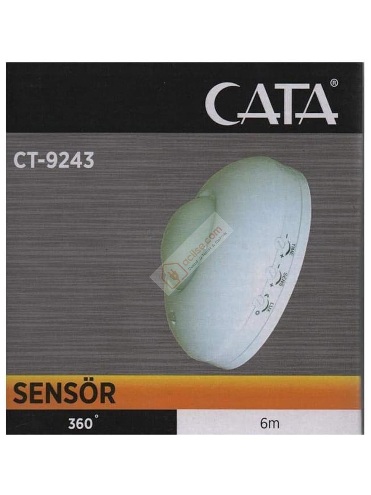 CATA CT-9243 1200 W 360° SIVA ÜSTÜ HAREKET SENSÖRÜ