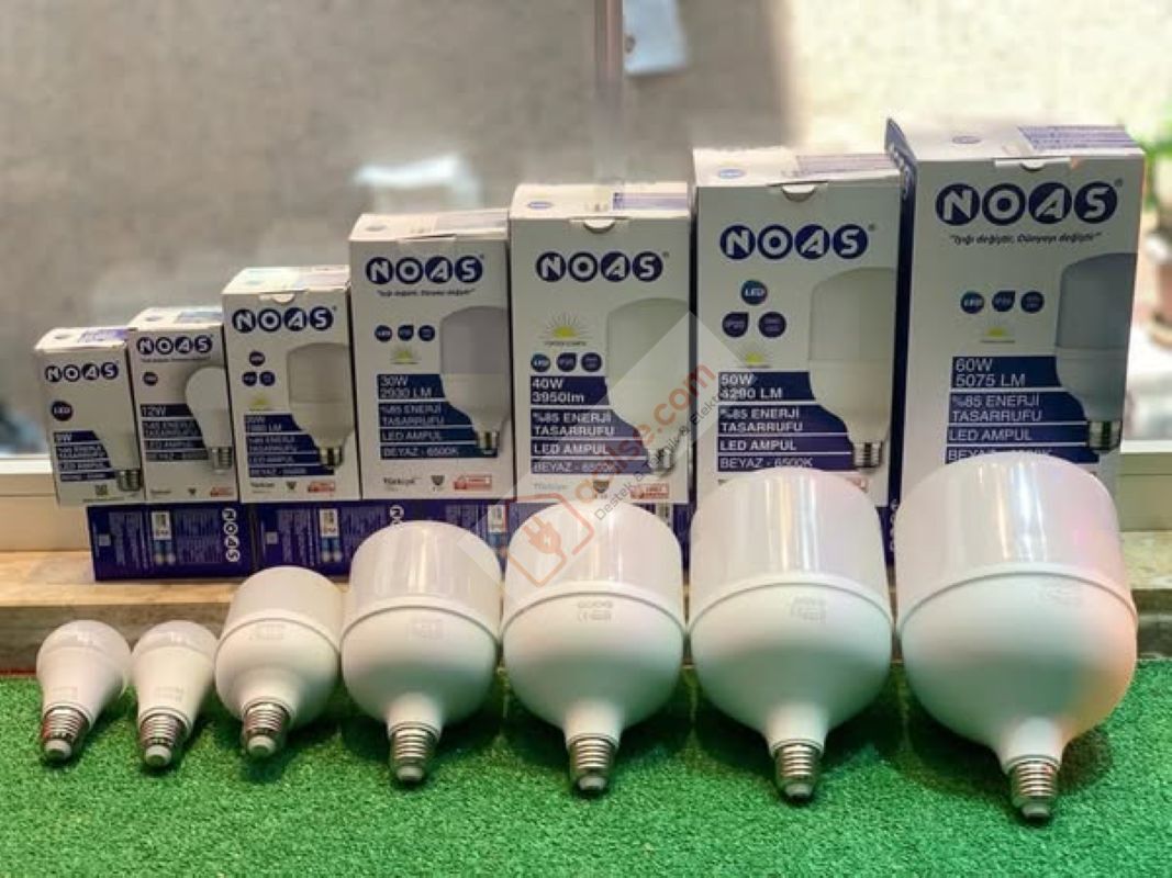 NOAS 40W TOUCH LEDLİ AMPUL BEYAZ 3950LM-6500K