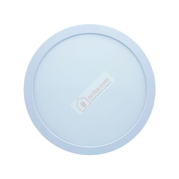 K2 18W 1440 LM SIVA ÜSTÜ YUVALAK PANEL BEYAZ