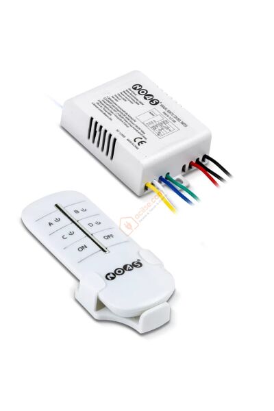 NOAS 4 KANALLI AYDINLATMA KUMANDASI YL27-1004
