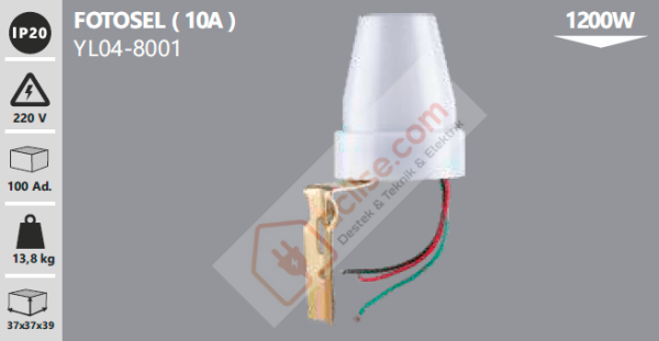 NOAS FOTOSEL 1200W YL04-8001