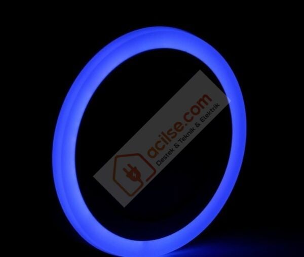 YCL YSM-1406B 6W ÜÇ FONKSİYONLU SIVA ÜSTÜ SPOT(BEYAZ 6W-MAVİ 2W)