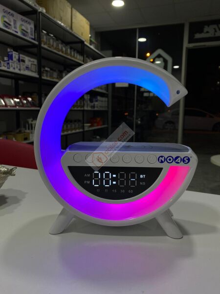 NOAS SİMİ KABLOSUZ ŞARJLI BLUETOOTHLU HOPARLÖRLÜ MASA LAMBASI RGB YL86-1240