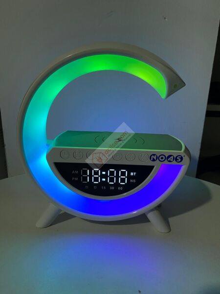 NOAS SİMİ KABLOSUZ ŞARJLI BLUETOOTHLU HOPARLÖRLÜ MASA LAMBASI RGB YL86-1240