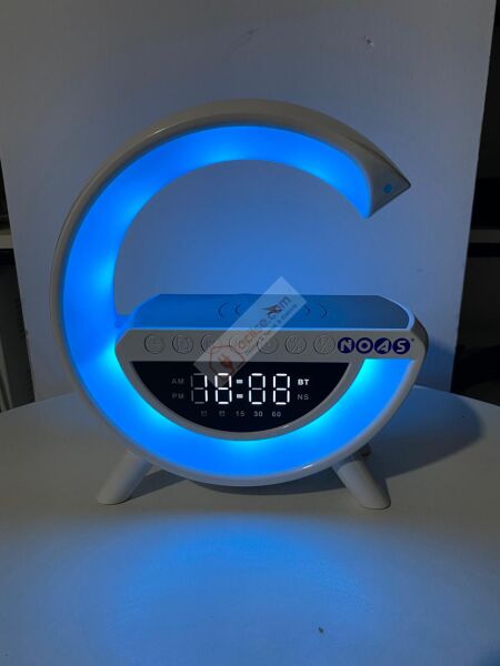 NOAS SİMİ KABLOSUZ ŞARJLI BLUETOOTHLU HOPARLÖRLÜ MASA LAMBASI RGB YL86-1240