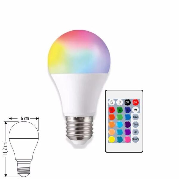 CATA CT 4058 9W LED AMPUL RGB KUMANDALI