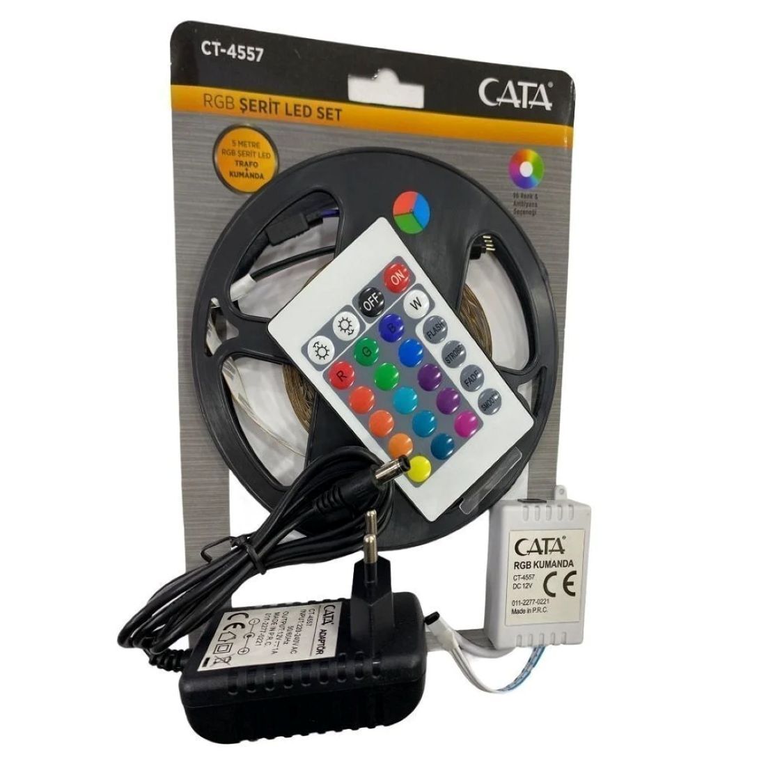 CATA RGB ŞERİT LED SET 54 CHİP 2835