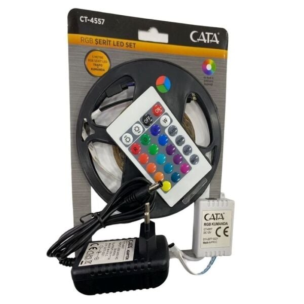 CATA RGB ŞERİT LED SET 54 CHİP 2835