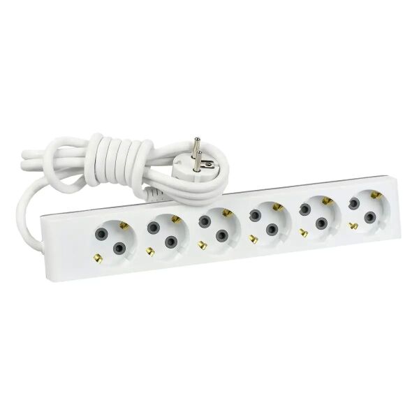 GÜNSAN VİSAGE 6LI 5 METRE ÇOCUK KORUMALI TOPRAKLI PRIZ